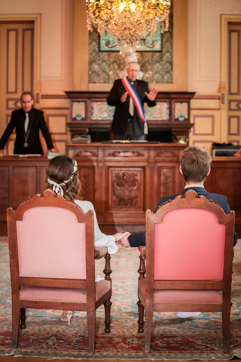 Mariage célébré devant le maire