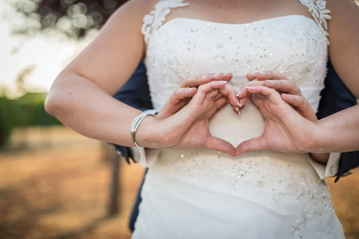 Symbolique du cœur exprimée lors du mariage
