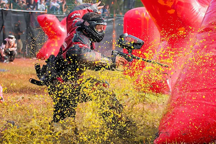Compétition Paintball World Cup à Orlando, États-Unis